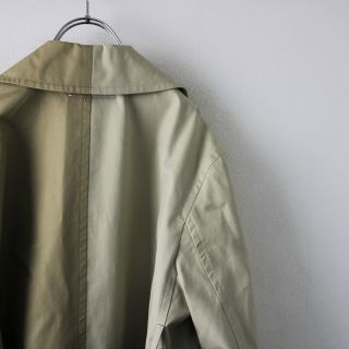 未使用 美品 キッズサイズ MM6 MAISON MARGIELA エムエム6メゾンマルジェラ バイカラートレンチコート14/ベージュ【2400013197465】