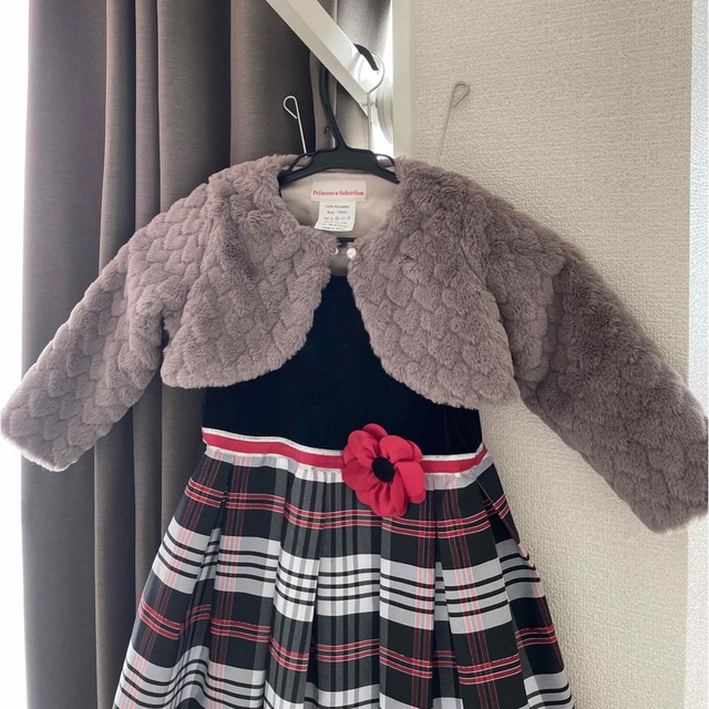 ファーコート キッズ/ベビー/マタニティのキッズ服女の子用(90cm~)(コート)の商品写真