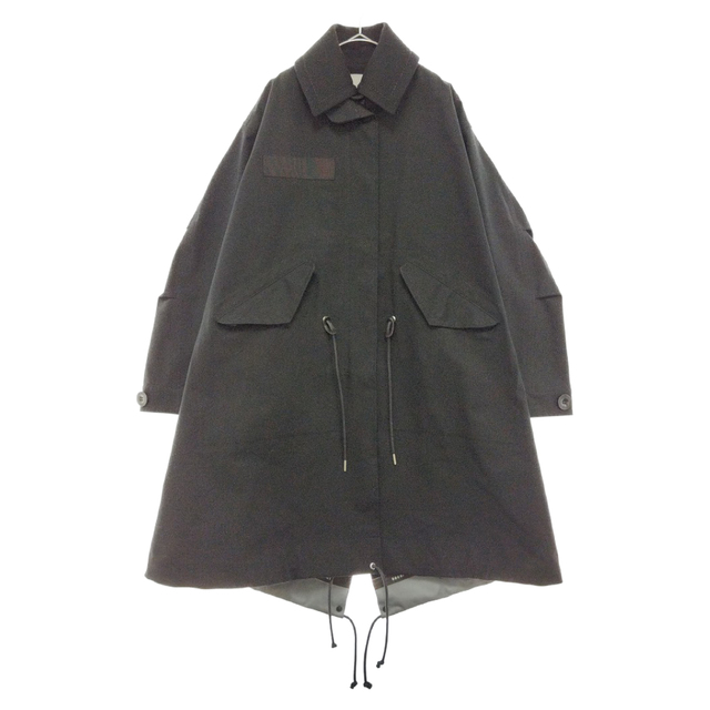 独特の素材 ドッキング Coat Oxford Nylon & Cotton 20AW サカイ Sacai