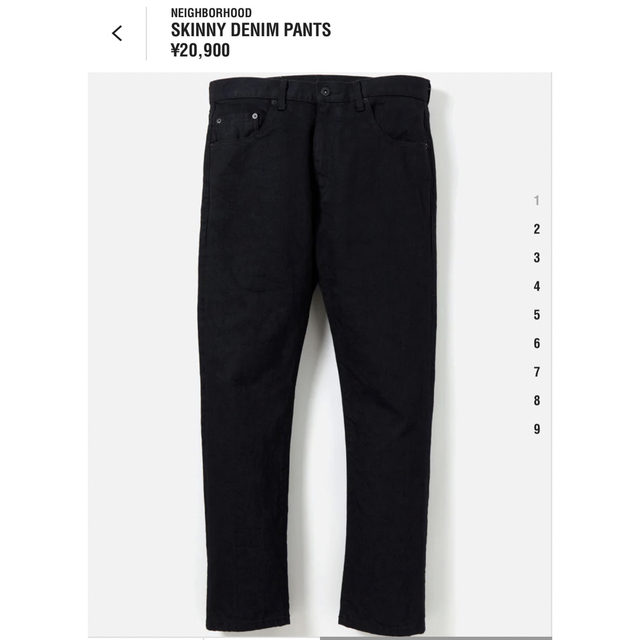 新品未使用【NEIGHBORHOOD】 SKINNY DENIM PANTS お手軽価格 メンズ