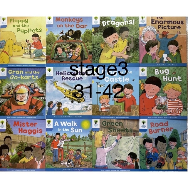 Oxford Reading Tree  (ORT)  Stage3  42冊