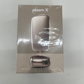 プルームテック(PloomTECH)のプルーム・エックス　ploom X シャンパンゴールド(タバコグッズ)