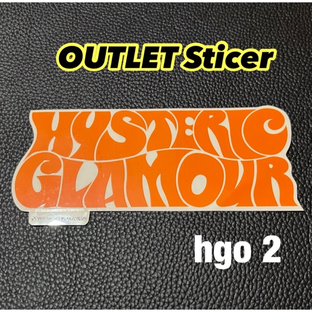 HYSTERIC GLAMOUR(ヒステリックグラマー)のHysteric Glamour Sticker OUTLET ■hgo 2 メンズのファッション小物(その他)の商品写真