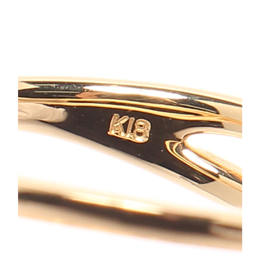 4℃(ヨンドシー)の美品 ヨンドシー 4℃ リング 指輪 K18 ダイヤ    レディース 12号 レディースのアクセサリー(リング(指輪))の商品写真