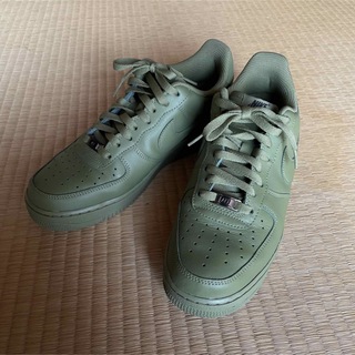 NIKE - AF1 エアフォース1 NIKE by you カーキ色 28cm 