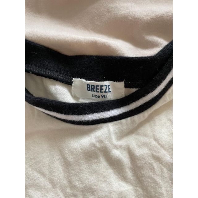 BREEZE(ブリーズ)のBREEZE ブリーズ ノースリーブボーダーワンピース 90cm キッズ/ベビー/マタニティのキッズ服女の子用(90cm~)(ワンピース)の商品写真