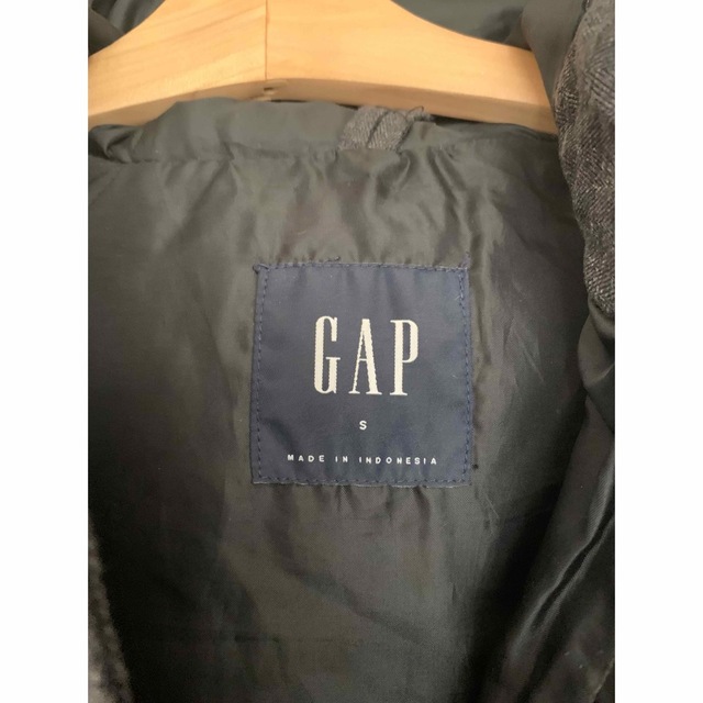 ◆美品◆ツイード風でマットな質感◆GAP ダウンジャケット US S