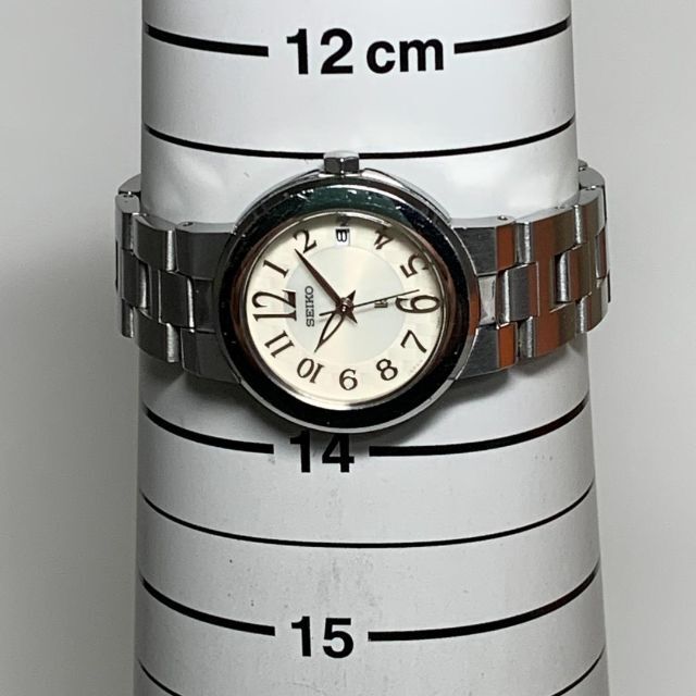 SEIKO(セイコー)の378 SEIKO LUKIA レディース 時計 電池交換済 クオーツ デイト レディースのファッション小物(腕時計)の商品写真