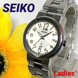 セイコー(SEIKO)の378 SEIKO LUKIA レディース 時計 電池交換済 クオーツ デイト(腕時計)