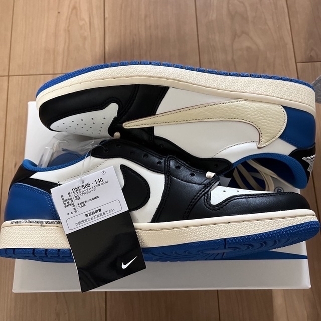 最安値 Jordan1 Air - NIKE スニーカー Travis 26.5cm fragment Scott