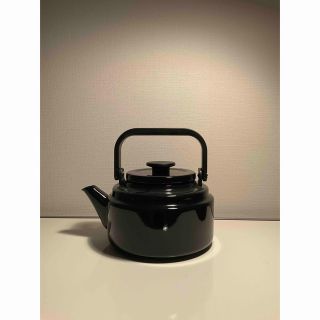 ノダホーロー(野田琺瑯)のSH様專属 野田珐琅JAPANESE ENAMEL KETTLE BLACK(日用品/生活雑貨)