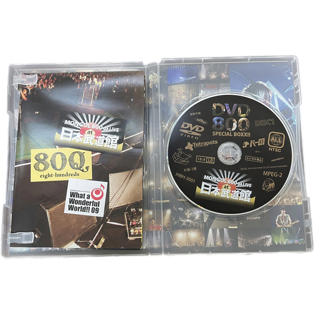 DVD800　SPECIAL　BOXX！！  MONGOL800 エンタメ/ホビーのDVD/ブルーレイ(ミュージック)の商品写真