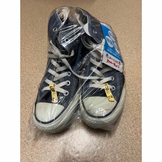 オールスター(ALL STAR（CONVERSE）)のクリーニング済　コンバースハイカットネイビー24.5(スニーカー)