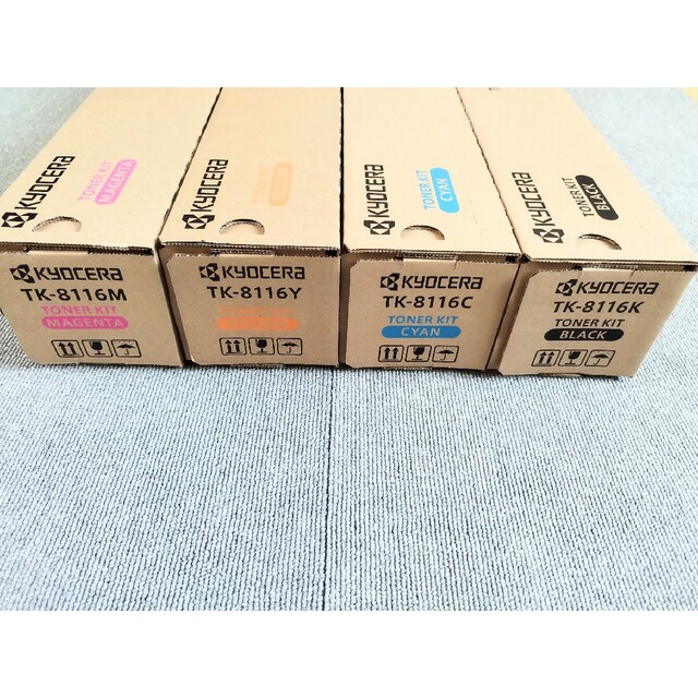 く日はお得♪ 京セラ TK-8116 トナー 4色セット asakusa.sub.jp