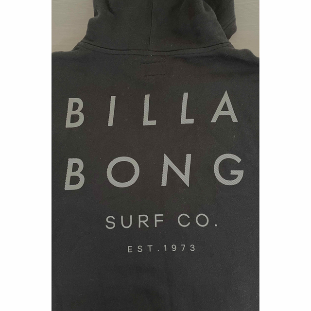 billabong(ビラボン)のBILLABONGビラボン　プルオーバーパーカー　ブラック　XL メンズのトップス(パーカー)の商品写真