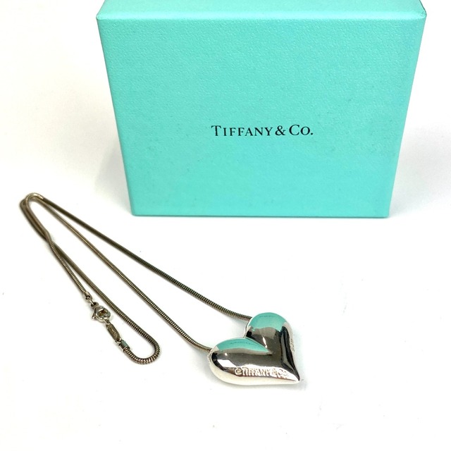 [USED/]TIFFANY&Co. ティファニー ネックレス・チョーカー ネックレス ハート SV925 17.0g ラージハート  tdc-000282-4d