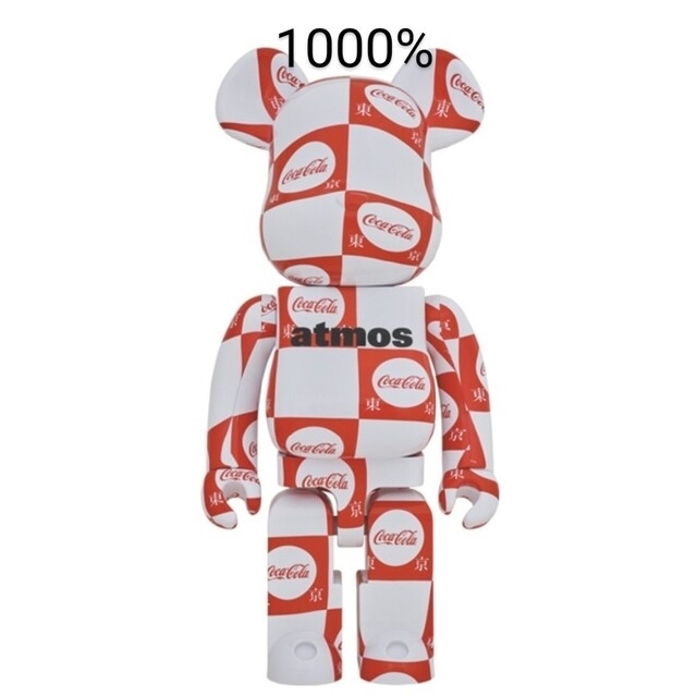 BE@RBRICK atmos×Coca-Cola 東京　1000%