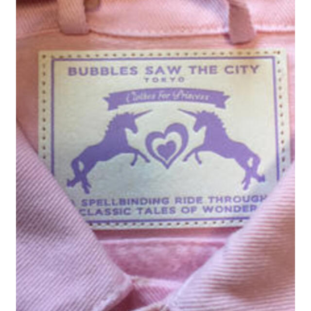 Bubbles(バブルス)のbubbles パステル Ｇジャン レディースのジャケット/アウター(Gジャン/デニムジャケット)の商品写真