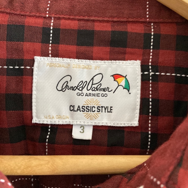 Arnold Palmer(アーノルドパーマー)のアーノルドパーマー　シャツワンピース レディースのトップス(シャツ/ブラウス(長袖/七分))の商品写真