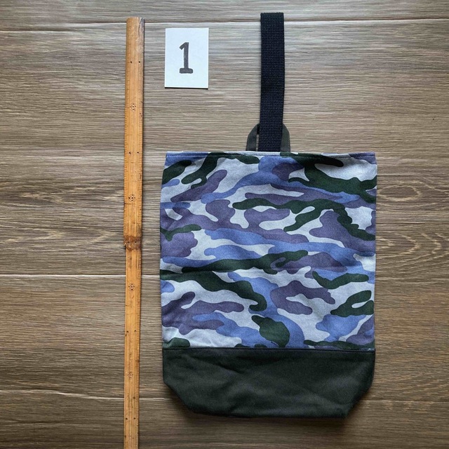 1 ハンドメイド 上履き入れ 大きめ 男の子 カモフラージュ 迷彩柄 上靴袋 bluke.com.br