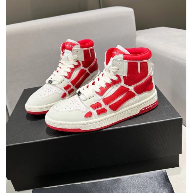 最安値】 新品 - AMIRI スニーカー HI TOP SKEL アミリ AMIRI