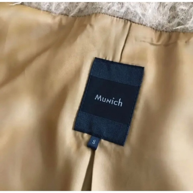 Municih  ミューニック　シャギーコート　キャメル  Sサイズ　日本製