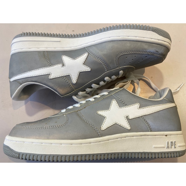 A BATHING APE(アベイシングエイプ)のAPE BAPESTA リフレクター 3M US11 新品 メンズの靴/シューズ(スニーカー)の商品写真