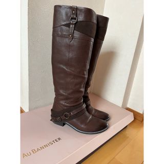 オゥバニスター(AU BANNISTER)のロングブーツ　美品(ブーツ)