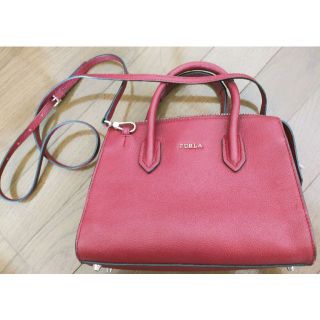 フルラ(Furla)のFURLA ミニバック ワインレッド(ショルダーバッグ)