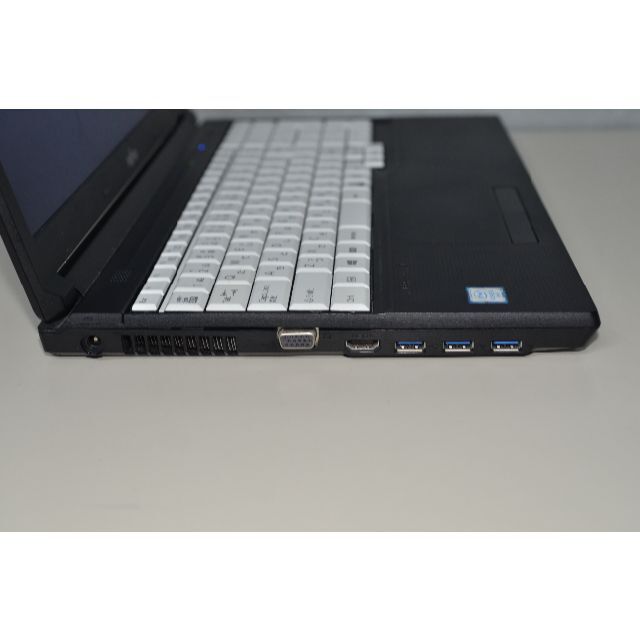 爆速SSD256GB 富士通 A576/PX i3-6100U/メモリー4GB