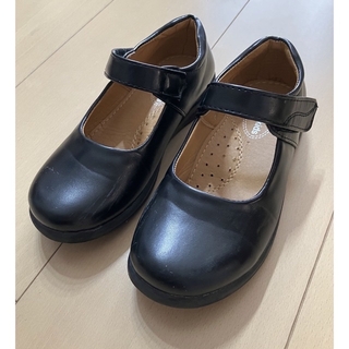 フォーマルシューズ 女の子 19cm 黒 卒園式 入学式(靴/ブーツ)