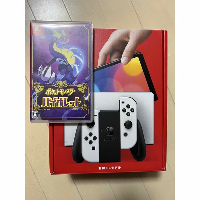 愛知手渡し限定価格‼︎ポケモン付き‼︎最新型任天堂スイッチ有機 愛知手渡し限定価格‼︎ポケモン付き‼︎最新型任天堂スイッチ有機