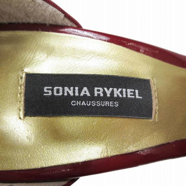 SONIA RYKIEL(ソニアリキエル)のソニアリキエル SONIA RYKIEL ローズ モチーフ ストラップ サンダル レディースの靴/シューズ(サンダル)の商品写真