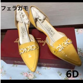 サルヴァトーレフェラガモ(Salvatore Ferragamo)のサルヴァトーレフェラガモ　パンプス 6D(ハイヒール/パンプス)