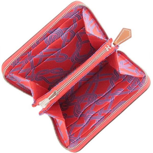 エルメス 財布 コインケース レディース レザー レッド 新品 h-h043 - 財布