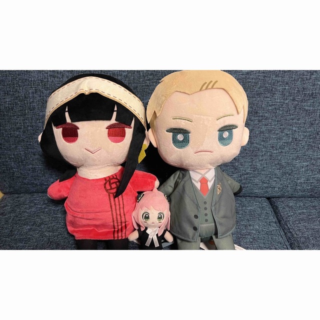 SPY×FAMILY フォージャー家全員ぬいぐるみ エンタメ/ホビーのおもちゃ/ぬいぐるみ(キャラクターグッズ)の商品写真