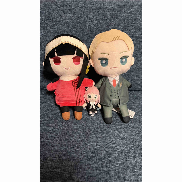 SPY×FAMILY フォージャー家全員ぬいぐるみ エンタメ/ホビーのおもちゃ/ぬいぐるみ(キャラクターグッズ)の商品写真