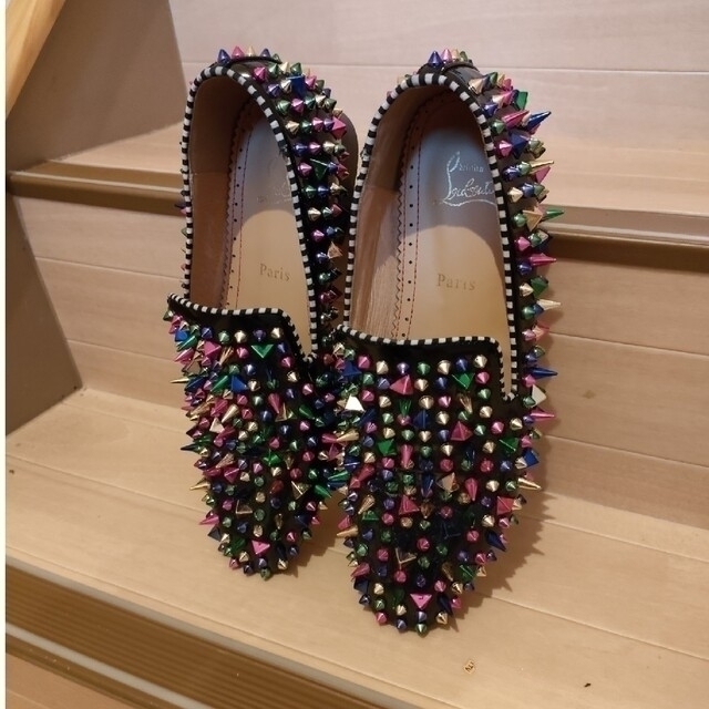 クリスチャンルブタン 靴 メンズ 40 Christian Louboutin 超歓迎 4800