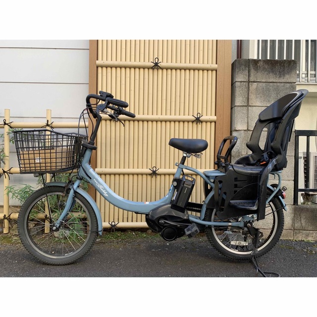 ✨美品✨室内保管✨バッテリー最高レベル✨ブリヂストンビッケ2　子供乗せ電動自転車