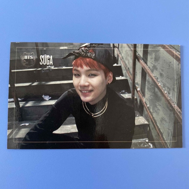 防弾少年団(BTS)(ボウダンショウネンダン)のBTS DARK&WILD ユンギ トレカ エンタメ/ホビーのCD(K-POP/アジア)の商品写真
