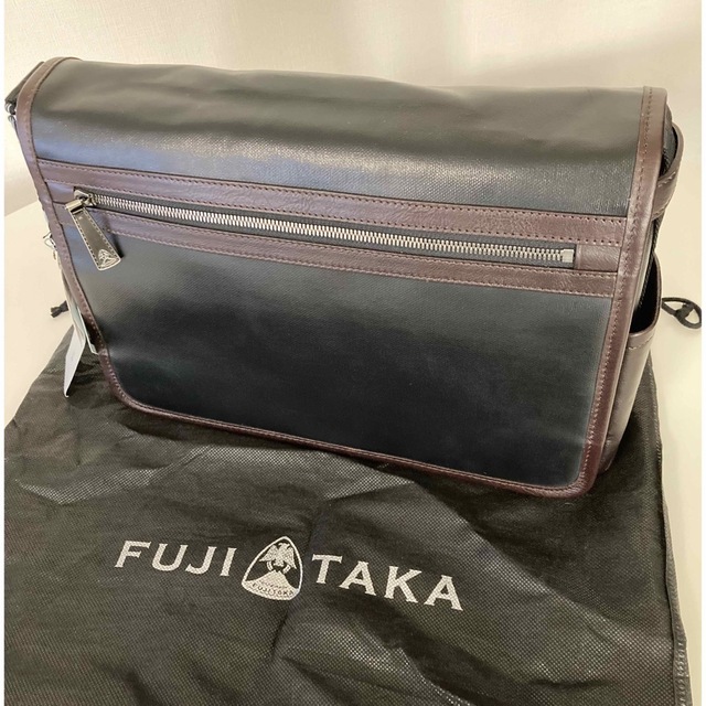 最終値下げ　新品/未使用　フジタカ ショルダーバッグ FUJITAKA  桃山