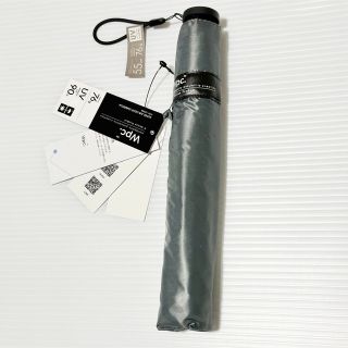 ダブルピーシー(Wpc.)の未使用品！ Wpc. UMBRELLA 折りたたみ傘 グレー 灰色 軽量 携帯(傘)