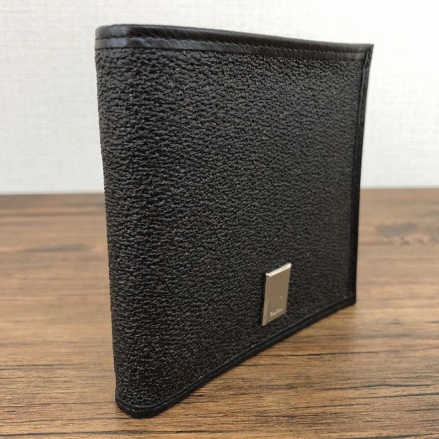 極美品 dunhill 二つ折り財布 こげ茶系 21 2