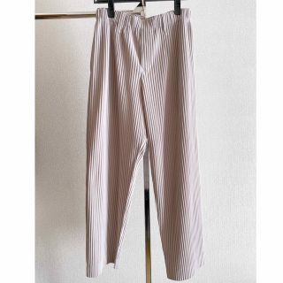 イッセイミヤケ(ISSEY MIYAKE)のオムプリッセイッセイミヤケ　パンツ（size1）(スラックス)