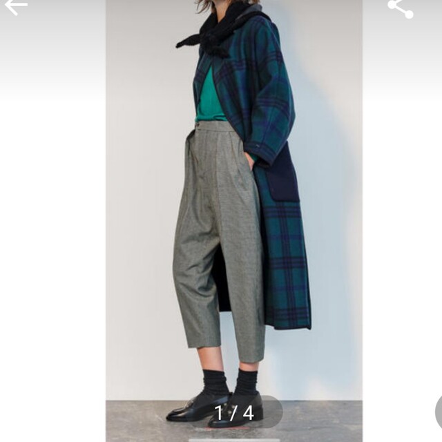 ドゥロワー チェックパンツ 38 美品 レディース パンツ meddiapp.com.br