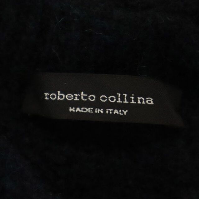 ロベルトコリーナ ニット ネイビー系 roberto collina 長袖 セーター イタリア製 レディース   【230209】