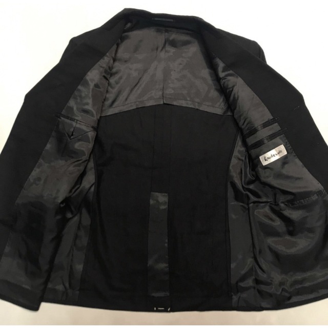 たぬき 希少 新品未使用 激安 メンズセットアップ 礼服 喪服 BB5 ブラック 黒 スーツ