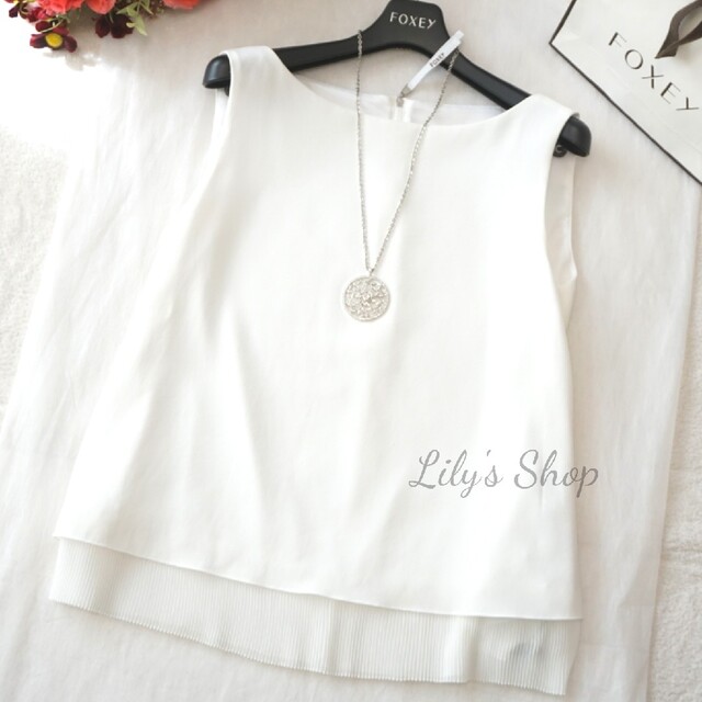 フォクシー♡プチプリーツ トップス 【破格値下げ】 www.sisteplant.com