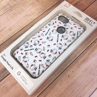 グーグルピクセル(Google Pixel)のサンリオ キティ Google Pixel 3 XL スマホケース(Androidケース)