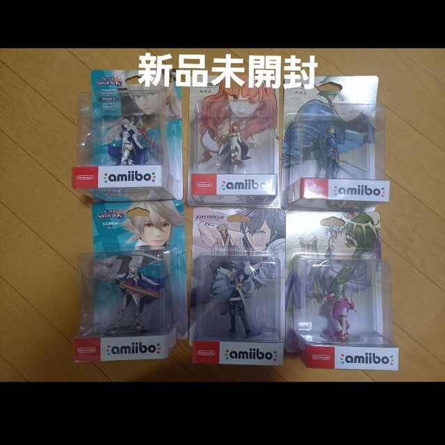 新品未開封　amiibo　ファイアーエムブレム　アミーボセット